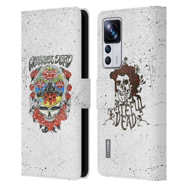 Grateful Dead Trends Rose Leather Book Wallet Case Cover For Xiaomi 12T Pro