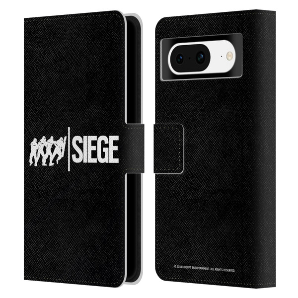 Tom Clancy's Rainbow Six Siege Logos Attack Leather Book Wallet Case Cover For Google Pixel 8