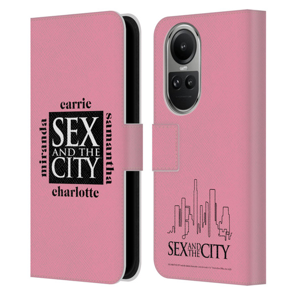 Sex and The City: Television Series Graphics Character 1 Leather Book Wallet Case Cover For OPPO Reno10 5G / Reno10 Pro 5G
