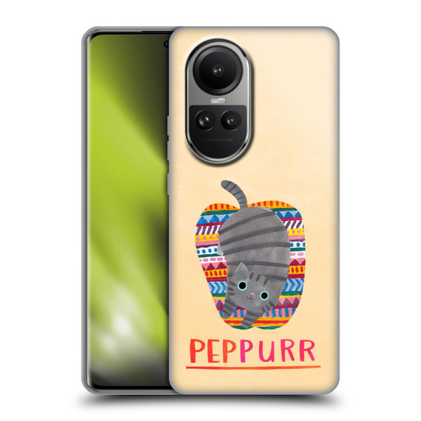 Planet Cat Puns Peppur Soft Gel Case for OPPO Reno10 5G / Reno10 Pro 5G