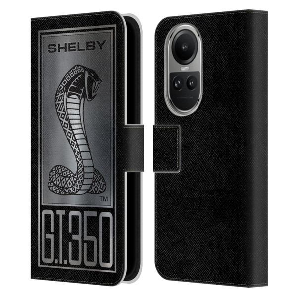 Shelby Car Graphics GT350 Leather Book Wallet Case Cover For OPPO Reno10 5G / Reno10 Pro 5G