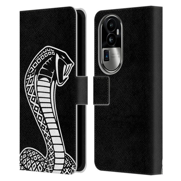Shelby Logos Oversized Leather Book Wallet Case Cover For OPPO Reno10 Pro+