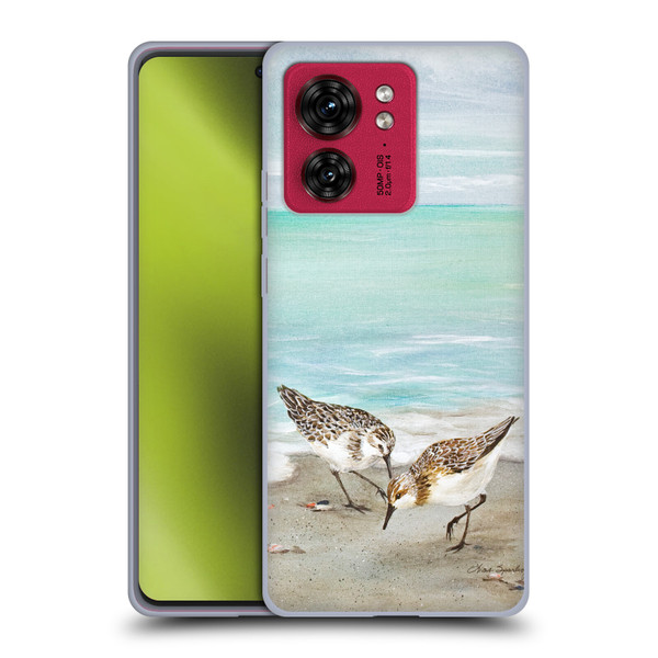 Lisa Sparling Birds And Nature Surfside Dining Soft Gel Case for Motorola Moto Edge 40