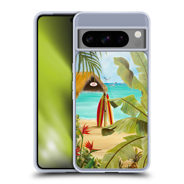 Lisa Sparling Birds And Nature Surf Shack Soft Gel Case for Google Pixel 8 Pro