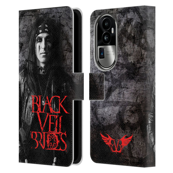 Black Veil Brides Band Members CC Leather Book Wallet Case Cover For OPPO Reno10 Pro+