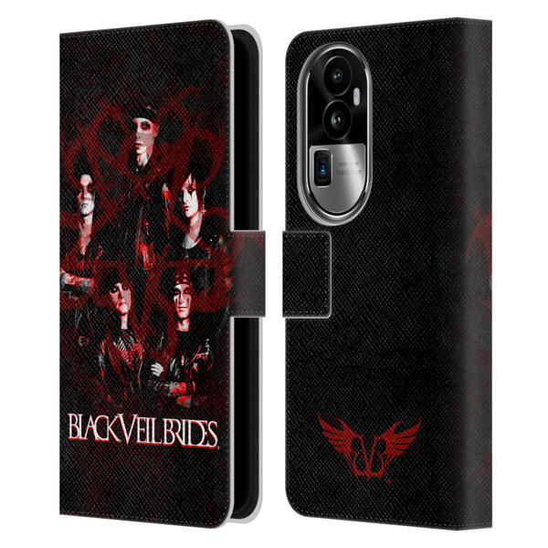 Black Veil Brides Band Members Group Leather Book Wallet Case Cover For OPPO Reno10 Pro+