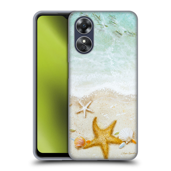 Lisa Sparling Birds And Nature Sandy Shore Soft Gel Case for OPPO A17
