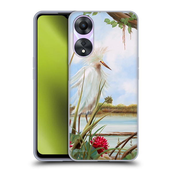 Lisa Sparling Birds And Nature All Dressed Up Soft Gel Case for OPPO A78 5G