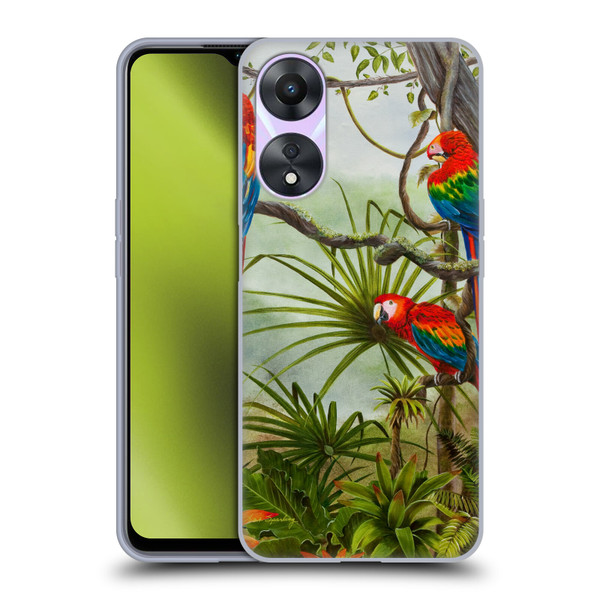 Lisa Sparling Birds And Nature Misty Morning Soft Gel Case for OPPO A78 5G