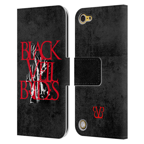 Black Veil Brides Band Art Zombie Hands Leather Book Wallet Case Cover For Apple iPod Touch 5G 5th Gen