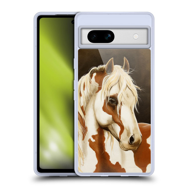 Lisa Sparling Creatures Horse Soft Gel Case for Google Pixel 7a