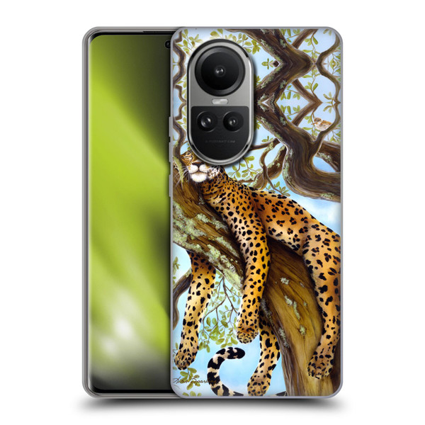 Lisa Sparling Creatures Leopard Soft Gel Case for OPPO Reno10 5G / Reno10 Pro 5G