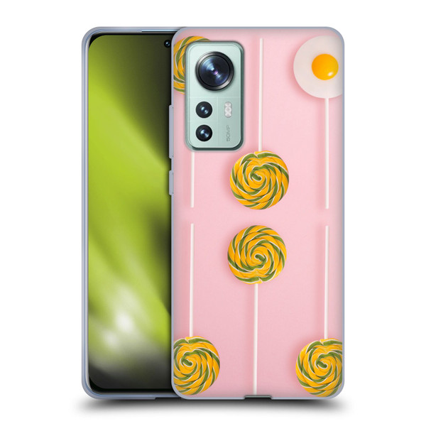 Pepino De Mar Patterns 2 Lollipop Soft Gel Case for Xiaomi 12