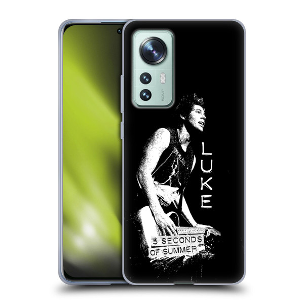 5 Seconds of Summer Solos BW Luke Soft Gel Case for Xiaomi 12