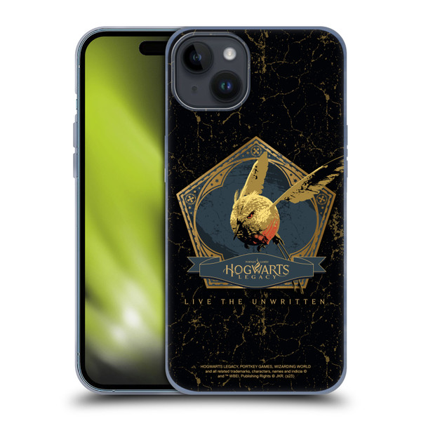 Hogwarts Legacy Graphics Golden Snidget Soft Gel Case for Apple iPhone 15 Plus