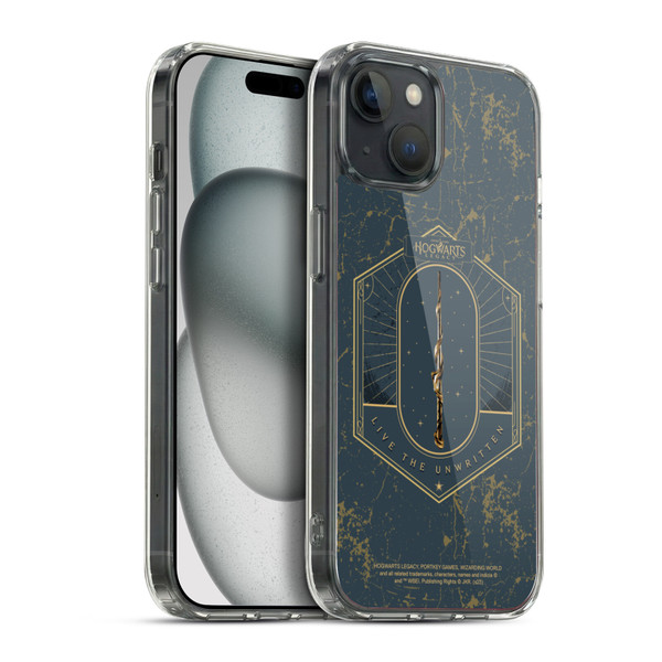 Hogwarts Legacy Graphics Live The Unwritten Soft Gel Case for Apple iPhone 15 Plus & MagSafe