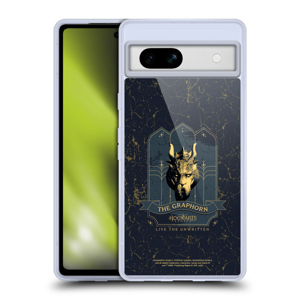 Hogwarts Legacy Graphics The Graphorn Soft Gel Case for Google Pixel 7a