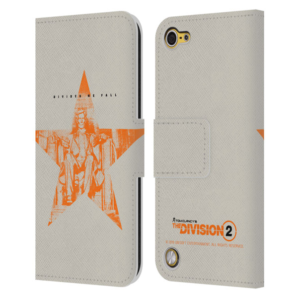 Tom Clancy's The Division 2 Key Art Lincoln Leather Book Wallet Case Cover For Apple iPod Touch 5G 5th Gen