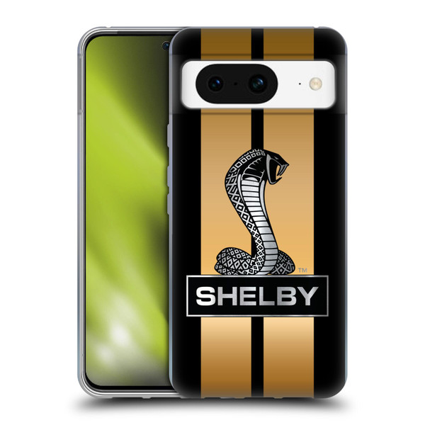 Shelby Car Graphics Gold Soft Gel Case for Google Pixel 8