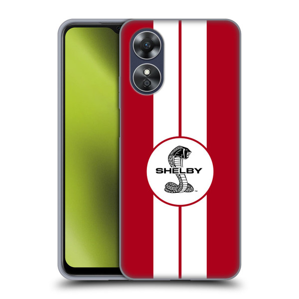 Shelby Car Graphics 1965 427 S/C Red Soft Gel Case for OPPO A17