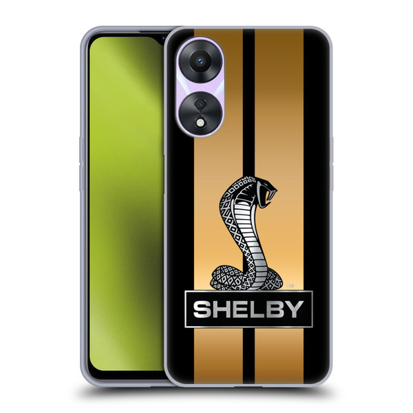 Shelby Car Graphics Gold Soft Gel Case for OPPO A78 5G