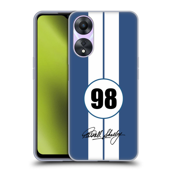 Shelby Car Graphics 1965 427 S/C Blue Soft Gel Case for OPPO A78 5G