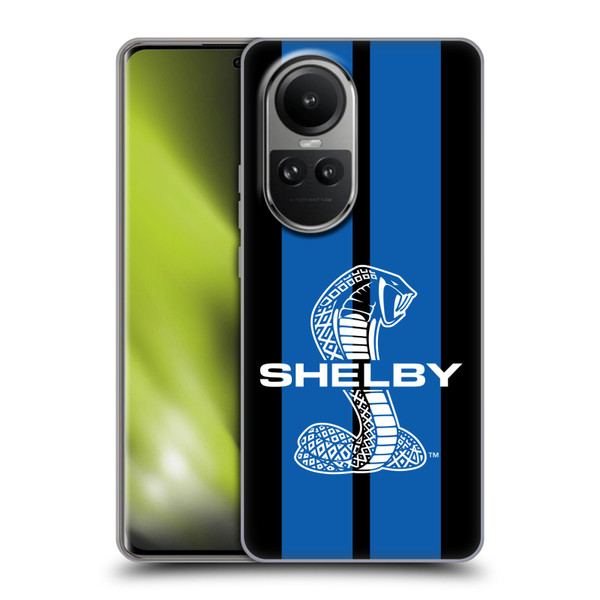 Shelby Car Graphics Blue Soft Gel Case for OPPO Reno10 5G / Reno10 Pro 5G