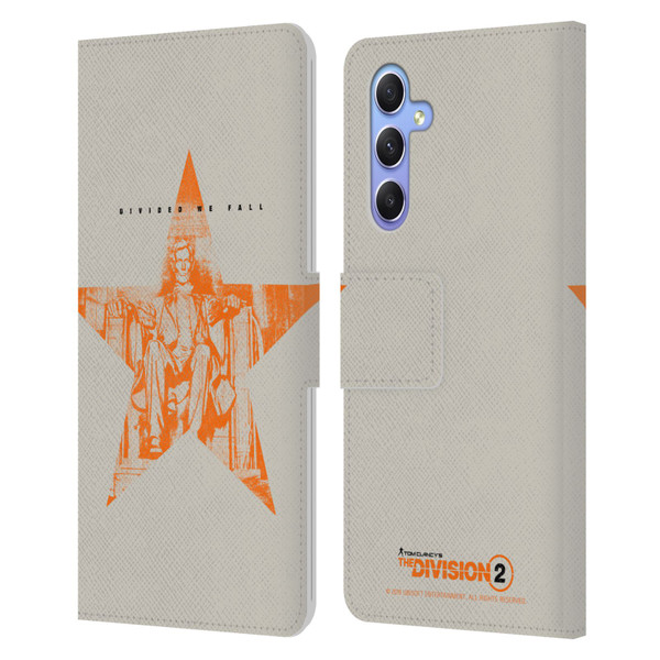 Tom Clancy's The Division 2 Key Art Lincoln Leather Book Wallet Case Cover For Samsung Galaxy A34 5G