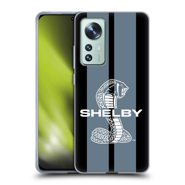 Shelby Car Graphics Gray Soft Gel Case for Xiaomi 12