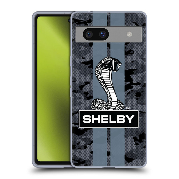 Shelby Logos Camouflage Soft Gel Case for Google Pixel 7a