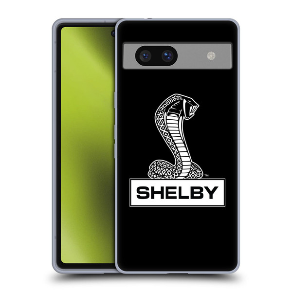 Shelby Logos Plain Soft Gel Case for Google Pixel 7a