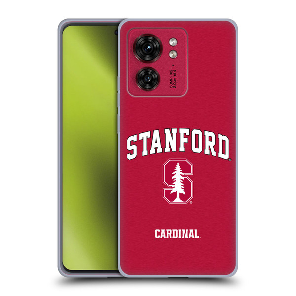 Stanford University The Farm Stanford University Campus Logotype Soft Gel Case for Motorola Moto Edge 40