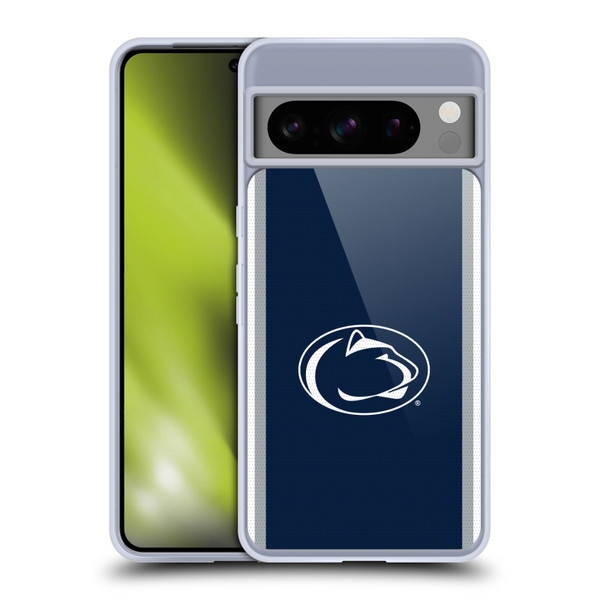 Pennsylvania State University PSU The Pennsylvania State University Football Jersey Soft Gel Case for Google Pixel 8 Pro