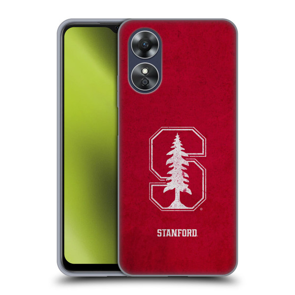 Stanford University The Farm Stanford University Distressed Look Soft Gel Case for OPPO A17