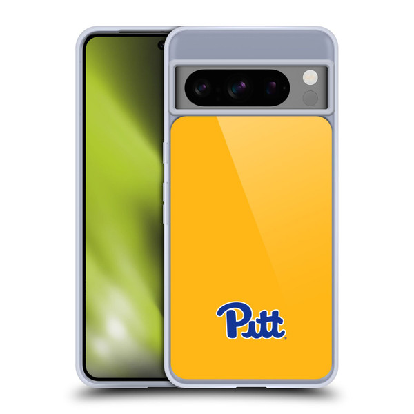 University Of Pittsburgh University Of Pittsburgh Logo Soft Gel Case for Google Pixel 8 Pro