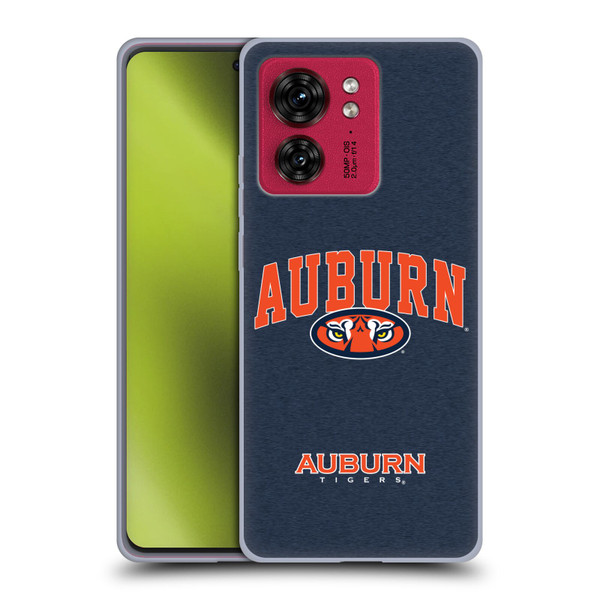 Auburn University AU Auburn University Campus Logotype Soft Gel Case for Motorola Moto Edge 40