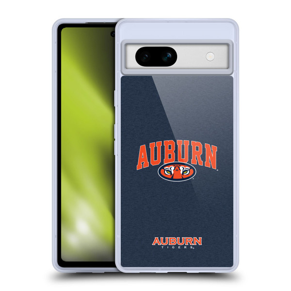 Auburn University AU Auburn University Campus Logotype Soft Gel Case for Google Pixel 7a