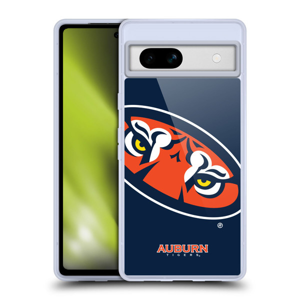 Auburn University AU Auburn University Oversized Icon Soft Gel Case for Google Pixel 7a