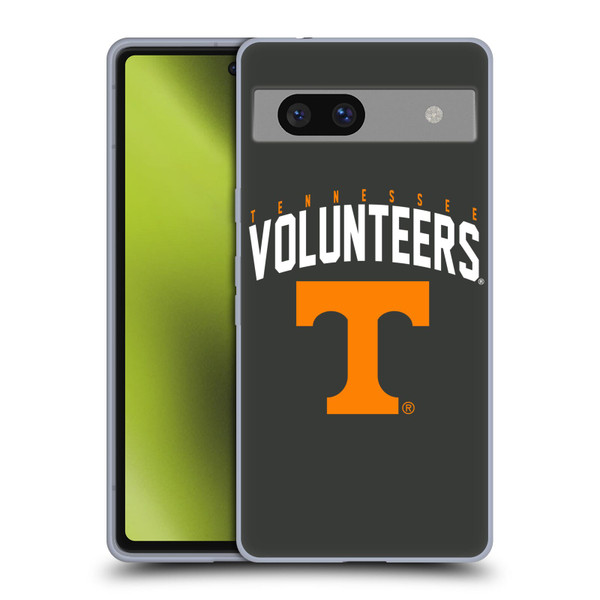 University Of Tennessee UTK University Of Tennessee Knoxville Tennessee Volunteers Soft Gel Case for Google Pixel 7a