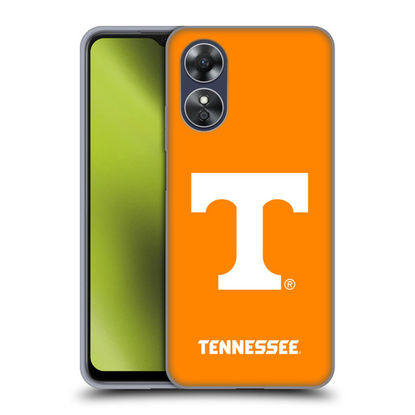 University Of Tennessee UTK University Of Tennessee Knoxville Plain Soft Gel Case for OPPO A17