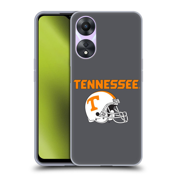 University Of Tennessee UTK University Of Tennessee Knoxville Helmet Logotype Soft Gel Case for OPPO A78 5G