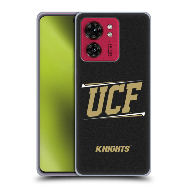 University Of Central Florida UCF University Of Central Florida Double Bar Soft Gel Case for Motorola Moto Edge 40