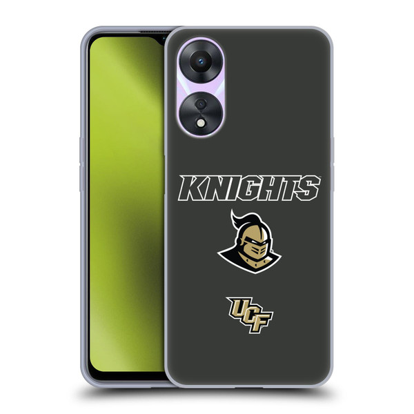 University Of Central Florida UCF University Of Central Florida Logo Soft Gel Case for OPPO A78 4G