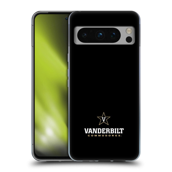 Vanderbilt University Vandy Vanderbilt University Logotype Soft Gel Case for Google Pixel 8 Pro