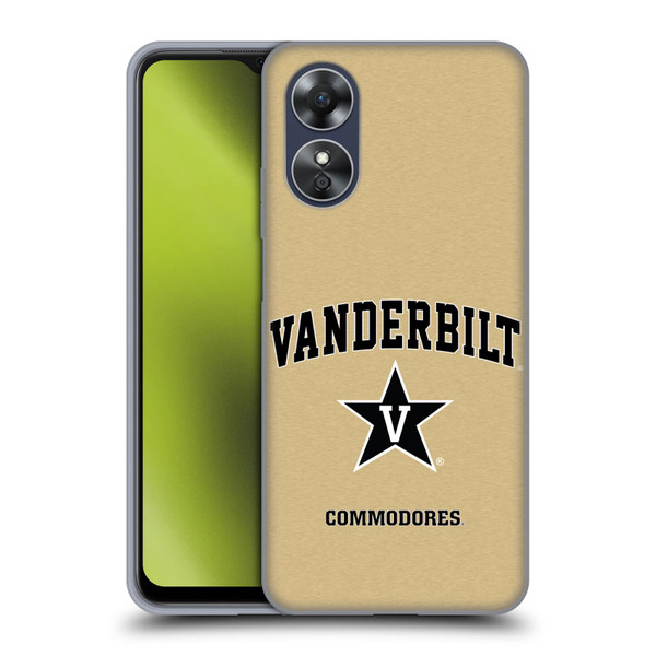 Vanderbilt University Vandy Vanderbilt University Campus Logotype Soft Gel Case for OPPO A17