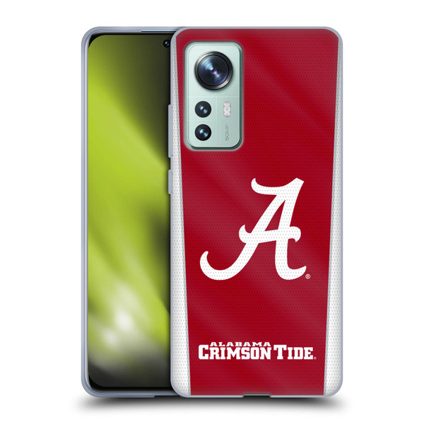 University Of Alabama UA The University Of Alabama Banner Soft Gel Case for Xiaomi 12