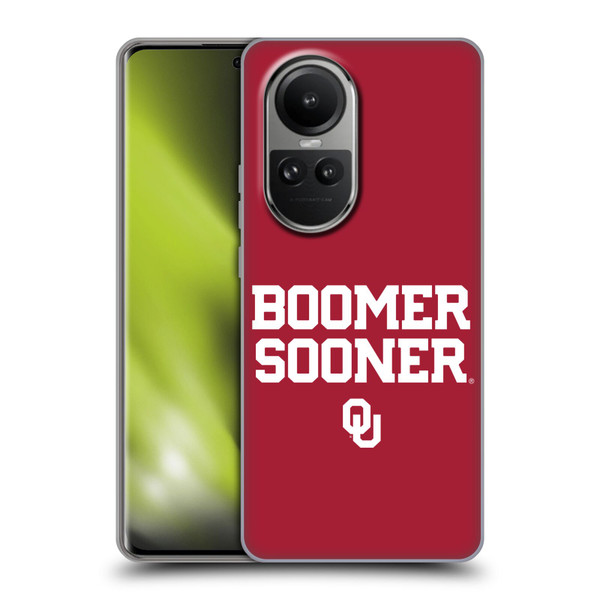 University of Oklahoma OU The University Of Oklahoma Art Boomer Soft Gel Case for OPPO Reno10 5G / Reno10 Pro 5G