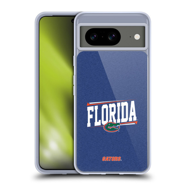 University Of Florida UF University Of Florida Double Bar Soft Gel Case for Google Pixel 8