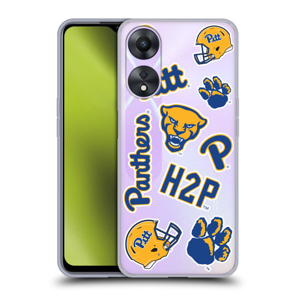 University Of Pittsburgh University of Pittsburgh Art Collage Soft Gel Case for OPPO A78 4G