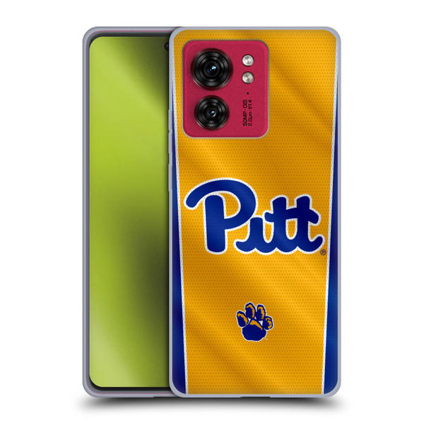 University Of Pittsburgh University Of Pittsburgh Banner Soft Gel Case for Motorola Moto Edge 40